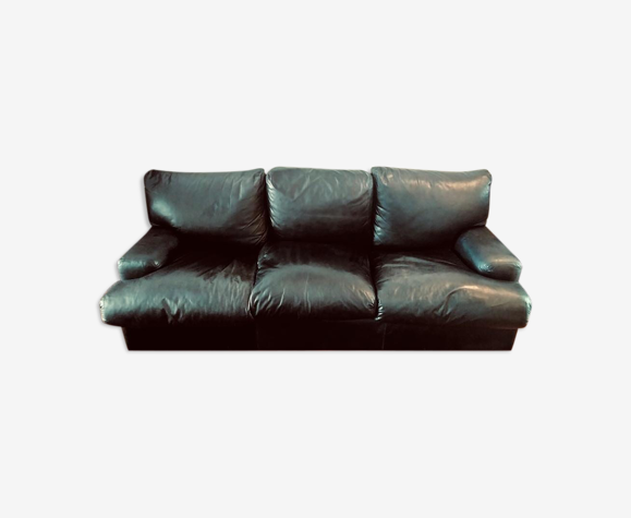 3-seater leather sofa