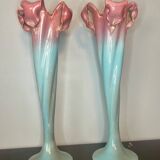 Pair of large Art Nouveau vases