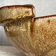 Large vintage ceramic bowl from 1970 in the Vallauris style
