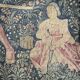 Aubusson tapestry, The Noble Amazon, Halluin stitch, 1950s