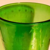 Vase en verre soufflé d'Empoli 35 cm