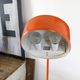 Large vintage orange lamp by Anders Pehrson for the Atelje Lyktan 1970