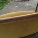 Art Deco 2-seater sofa in solid walnut