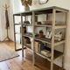 Old shop bookshelf