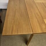 Maison Regain solid elm extendable dining table
