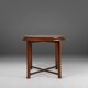 Luxurious Art Deco coffee table in root wood veneer, France, 1930s