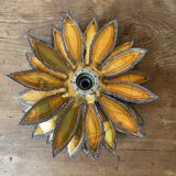 Maison Jansen style flower wall light