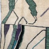 Moroccan Berber carpet Beni Ouarain with colorful patterns 2,91x2.07m