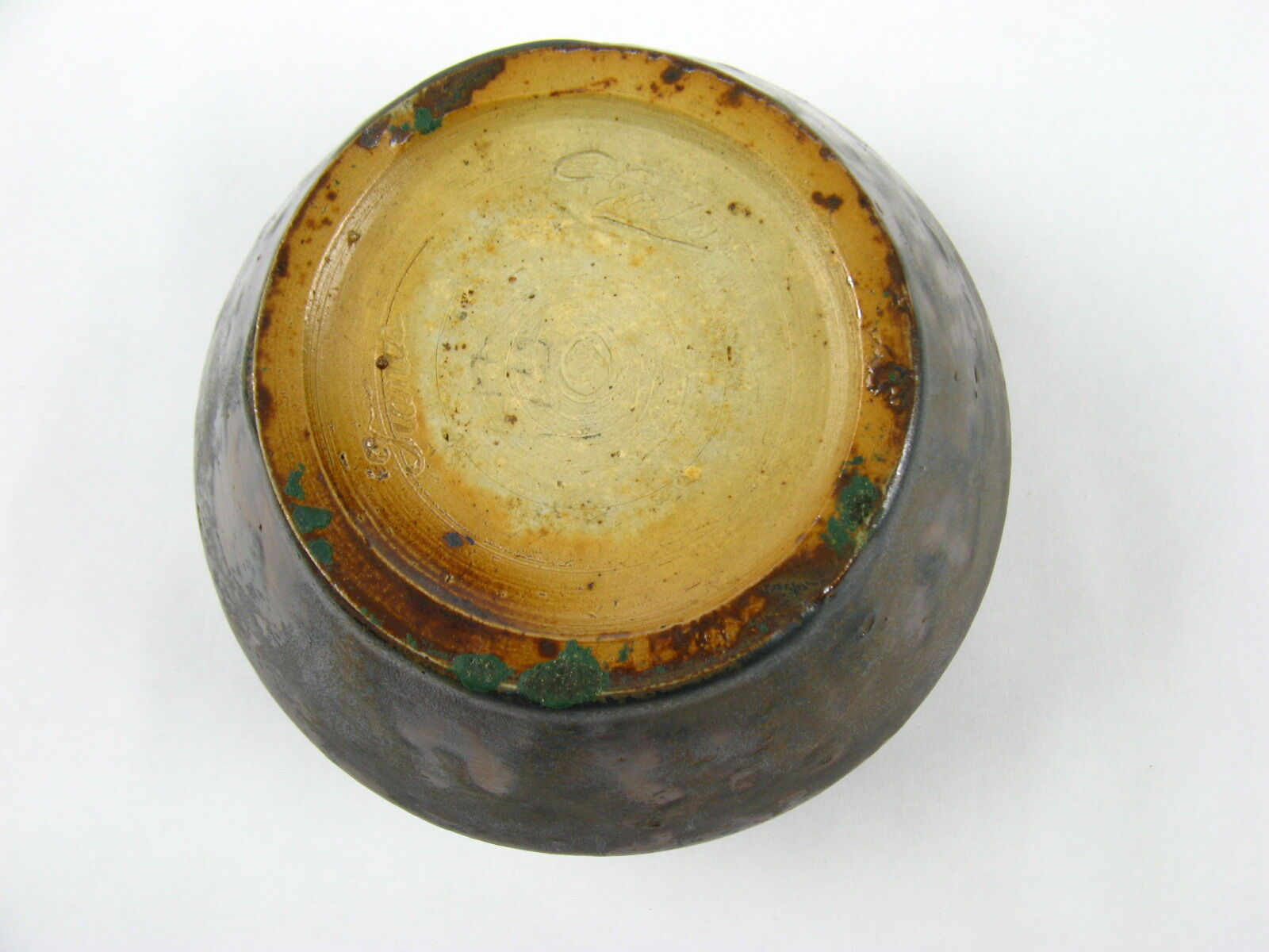 Sandstone vase with brown glaze, Charles Greber