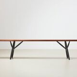 Ilmari Tapiovaara Early Pirkka Bench for Laukaan Puu Finland 1950s