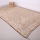 Vintage Moroccan Rug 197 x 340 cm - Berber Wool Rug - Handmade rug Bohemian
