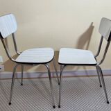 Set of 2 Formica chairs