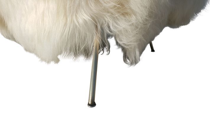 Sheepskin sofa by Fritz Neth, 1950