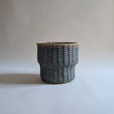 Wicker flowerpot