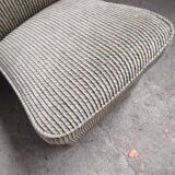 Fauteuil chauffeuse vert, 1960