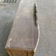 Vintage wooden display cabinet art deco 1940s
