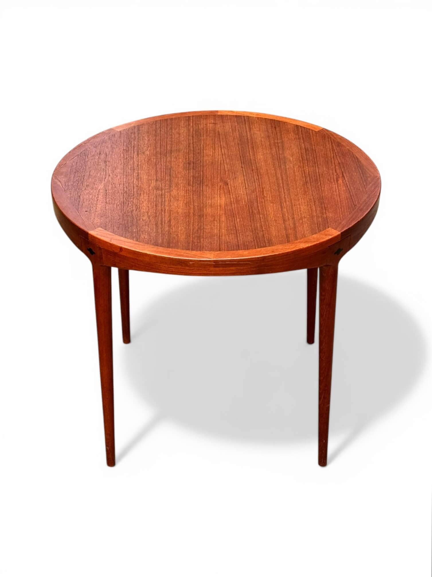 Vintage teak coffee table Haug Snekkeri, circa 1960