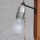 Turned Wooden Mid-Century French Floor Lamp