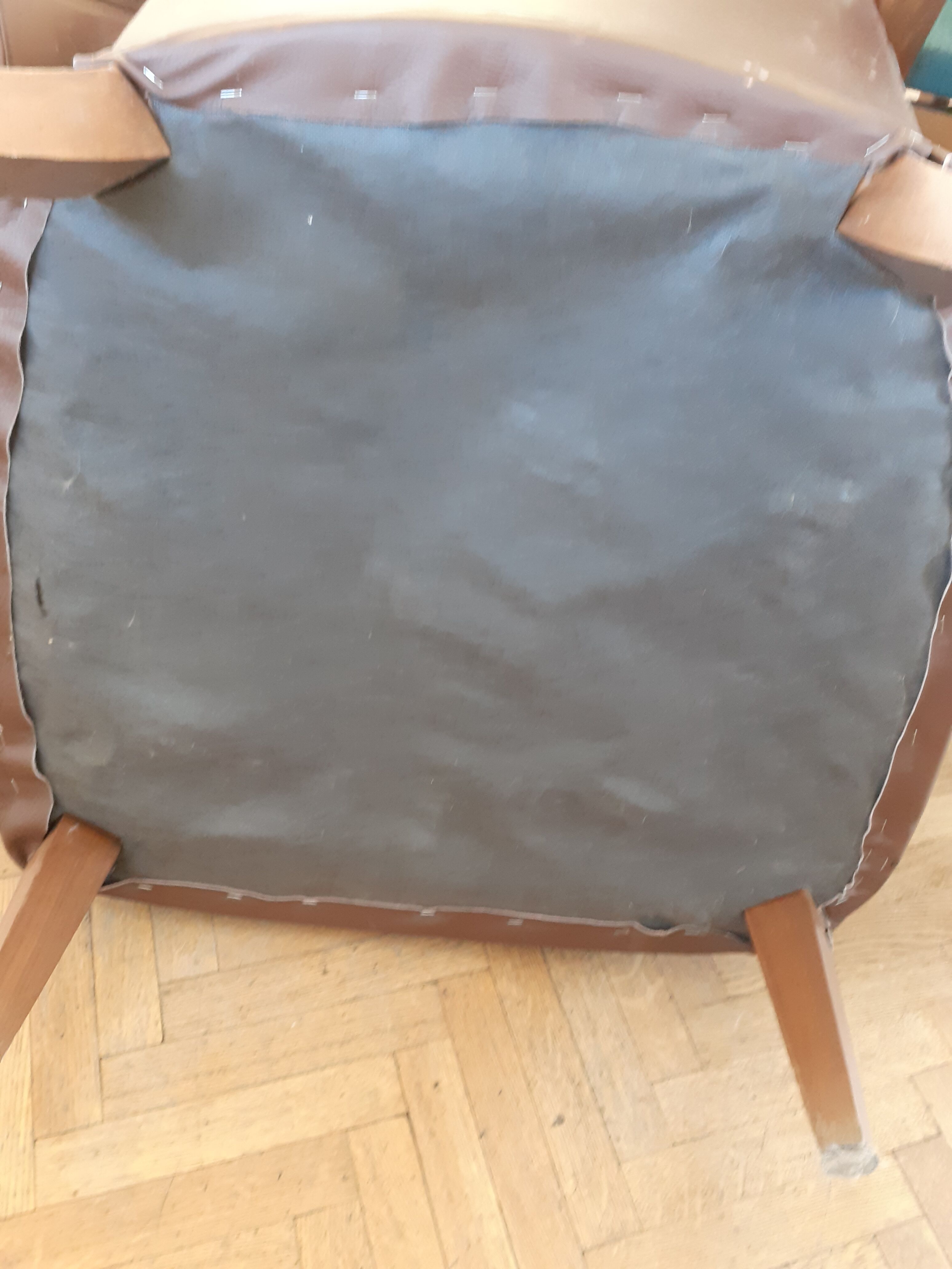 Pair of sky armchairs