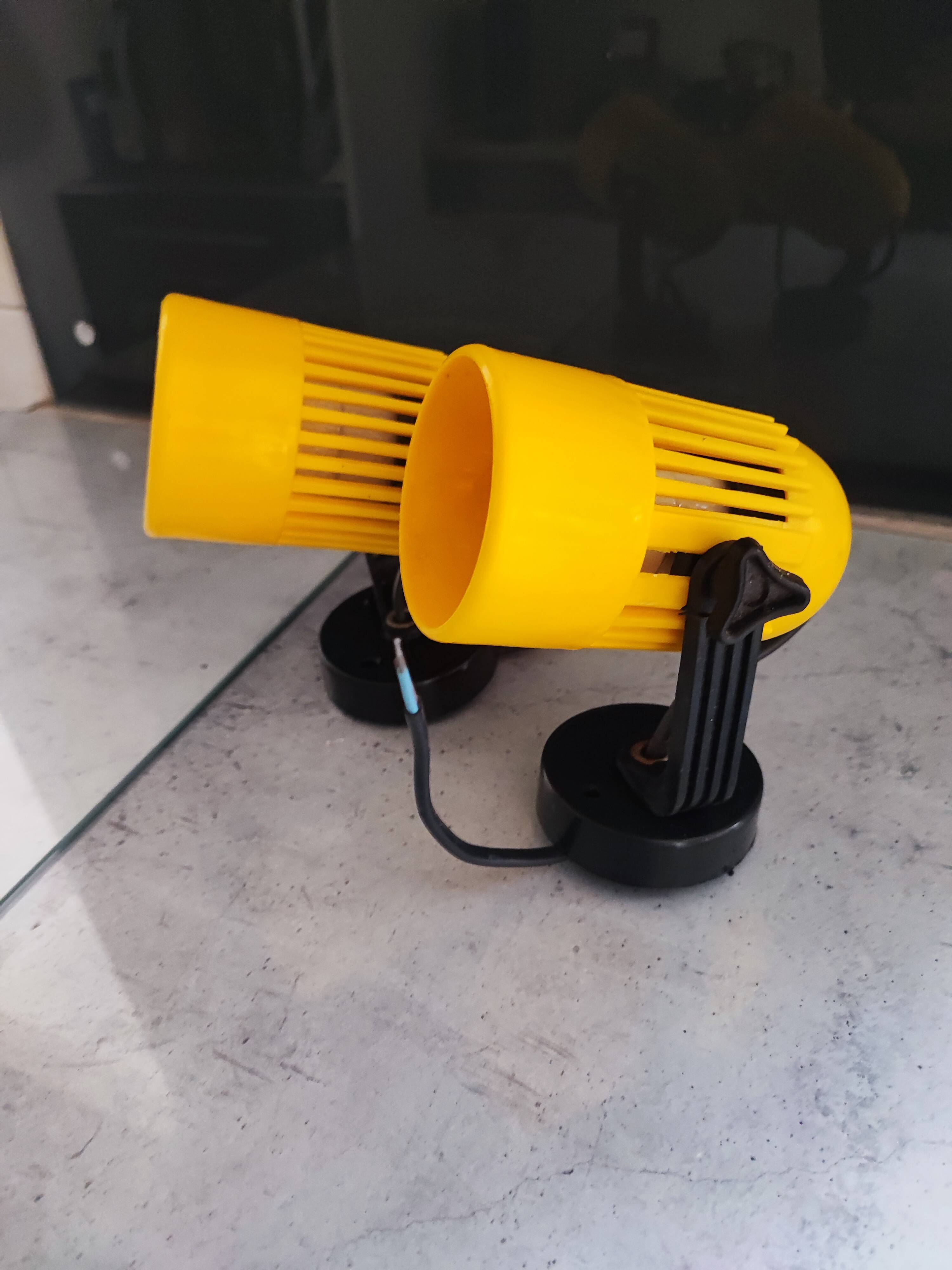 Vintage stilplast wall lamp pair