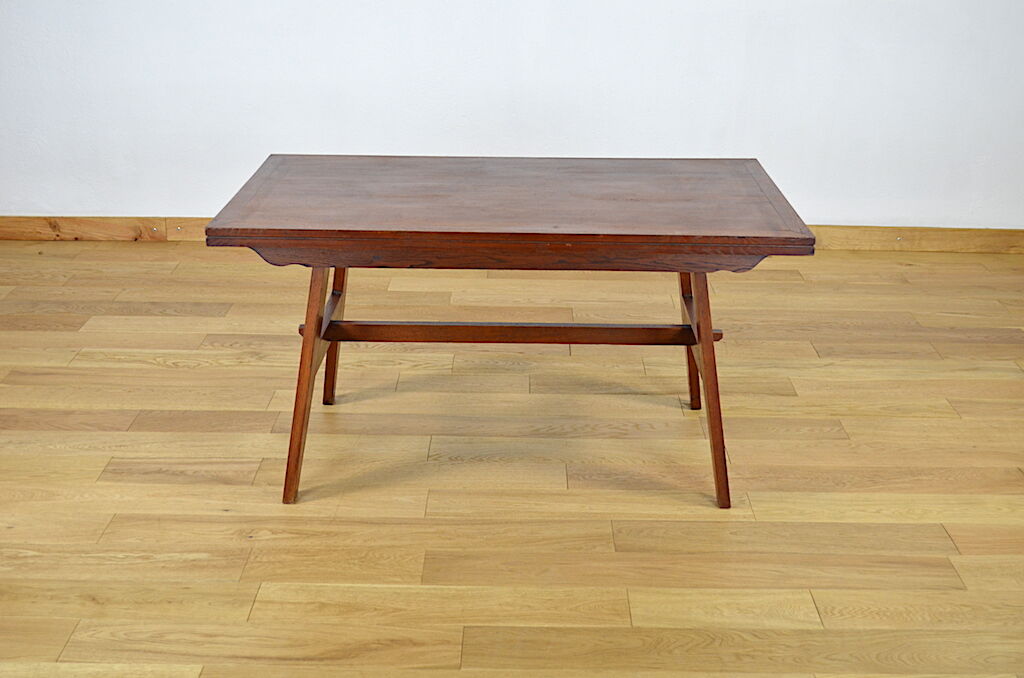 Table signed René Gabriel vintage 1950