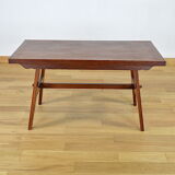 Table signed René Gabriel vintage 1950