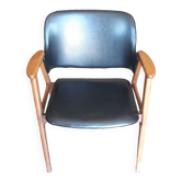 Fauteuil Bridge Pays-Bas Cess Braakman, années 50