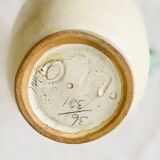 Small vase with handle small Scandinavian ceramic jar Sweden
