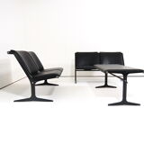 Two-seaters from the 60s by Friso Kramer for Wilkhahn