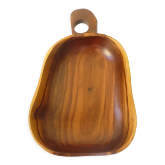 Vide poche en bois poire