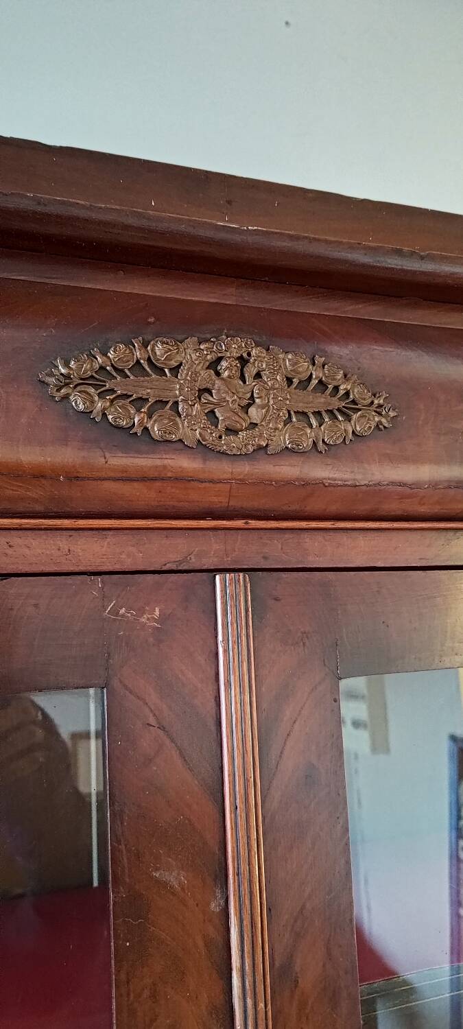 Mahogany library
