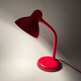 Vintage red monochrome desk lamp