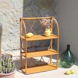 Etagère rotin vintage
