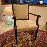 Directory armchair in terry cloth