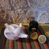 White elephant teapot