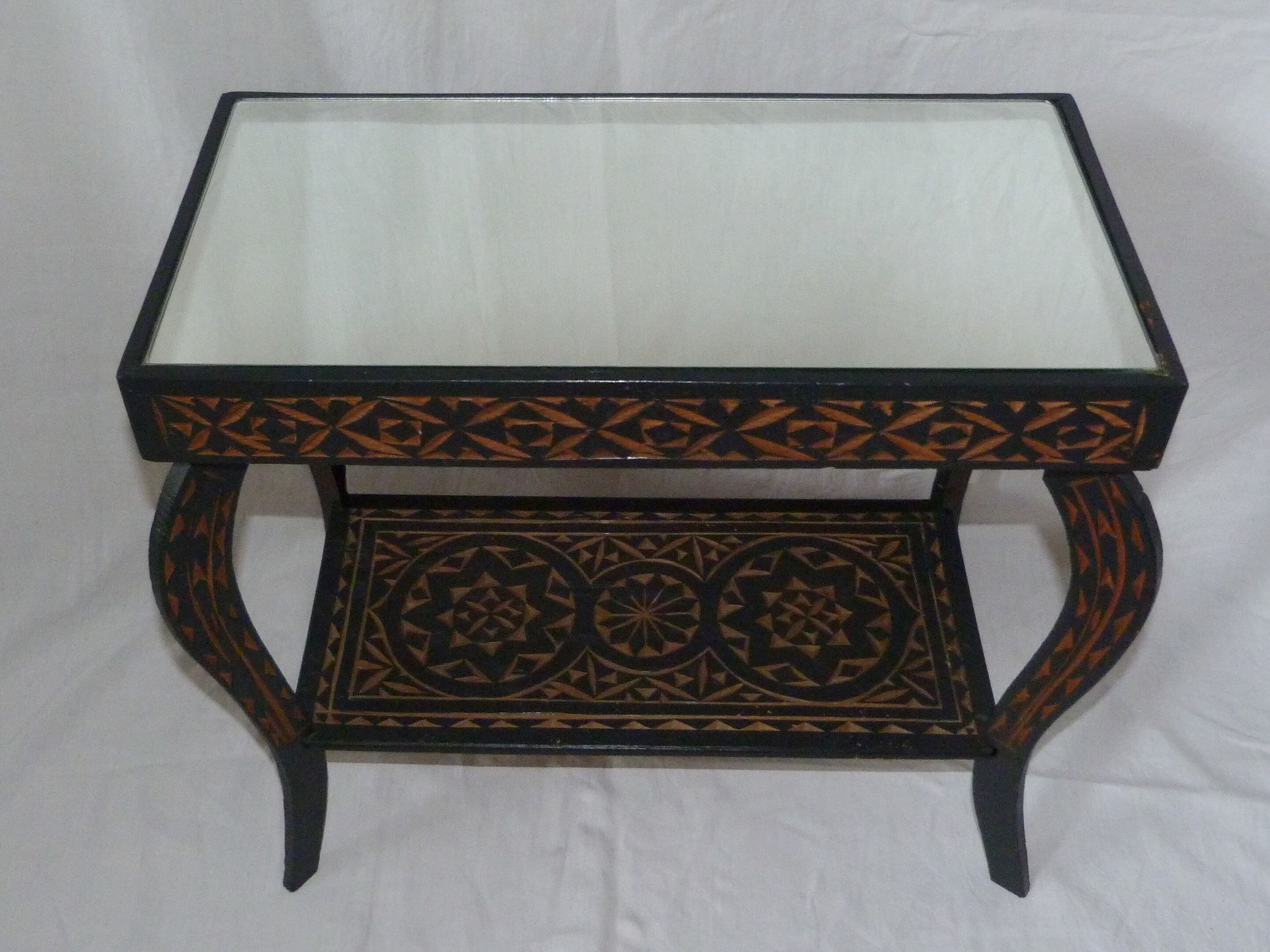 Oriental sofa table/end