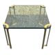 60s 70s brutalist bronze coffee table peter ghyczy coffee table space age design