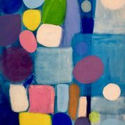 Tableau Coloré Abstrait Contemporain