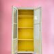 Armoire parisienne à deux portes vitrées