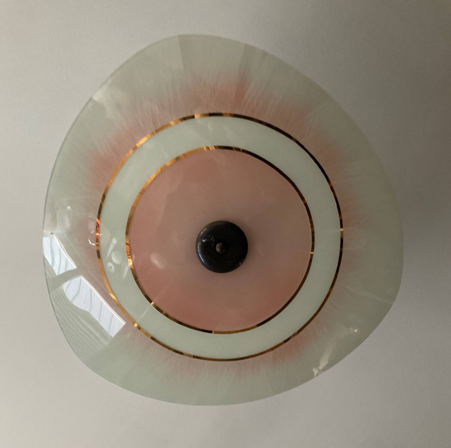 Vintage 60s ceiling light suspension