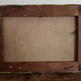 Painting still life with bouquet of flowers