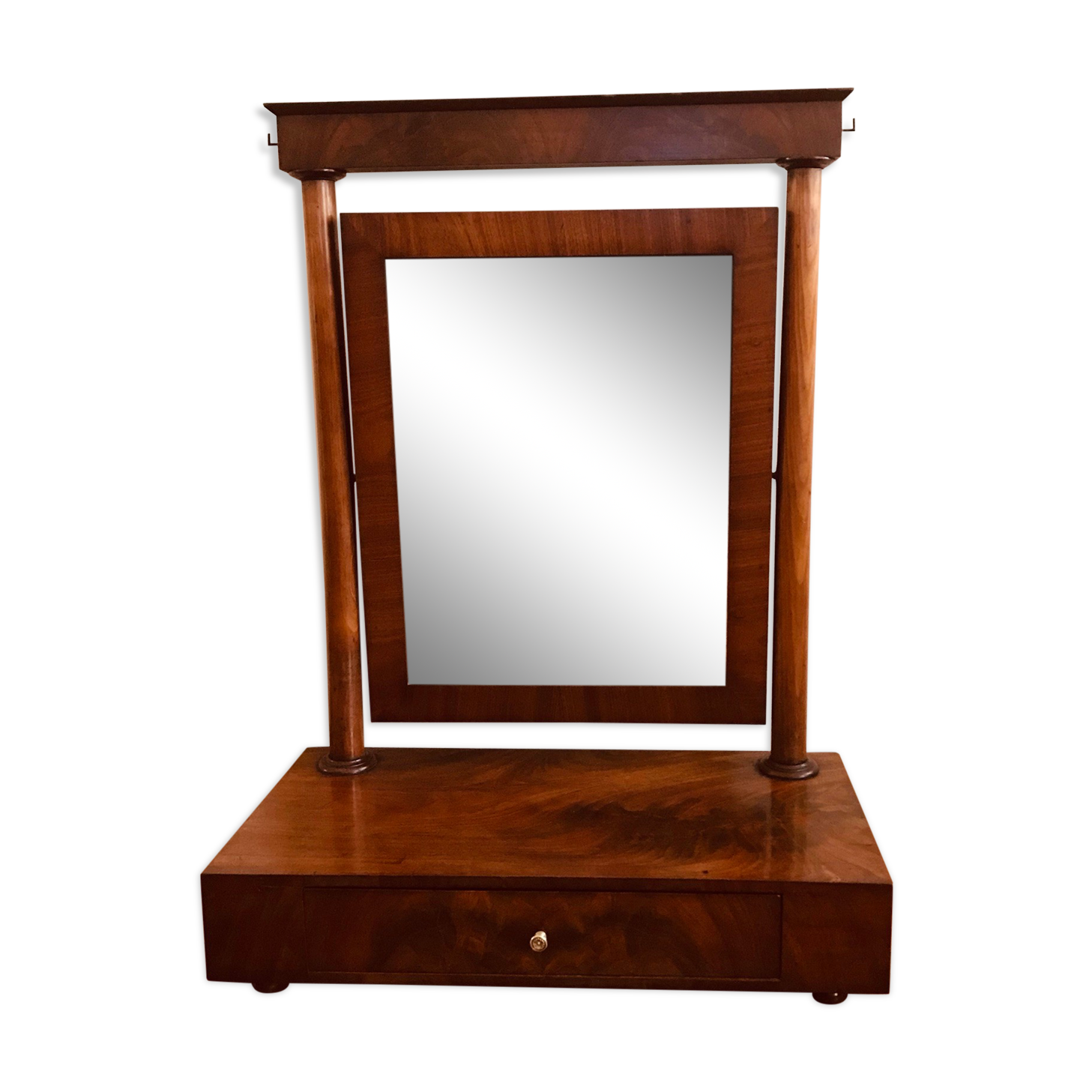 Grand barbière empire - mercury mirror 78x59cm