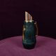 Aldo Tura Mod. 1278D Decorated Blue Goatskin Parchment Thermos Italy 1950