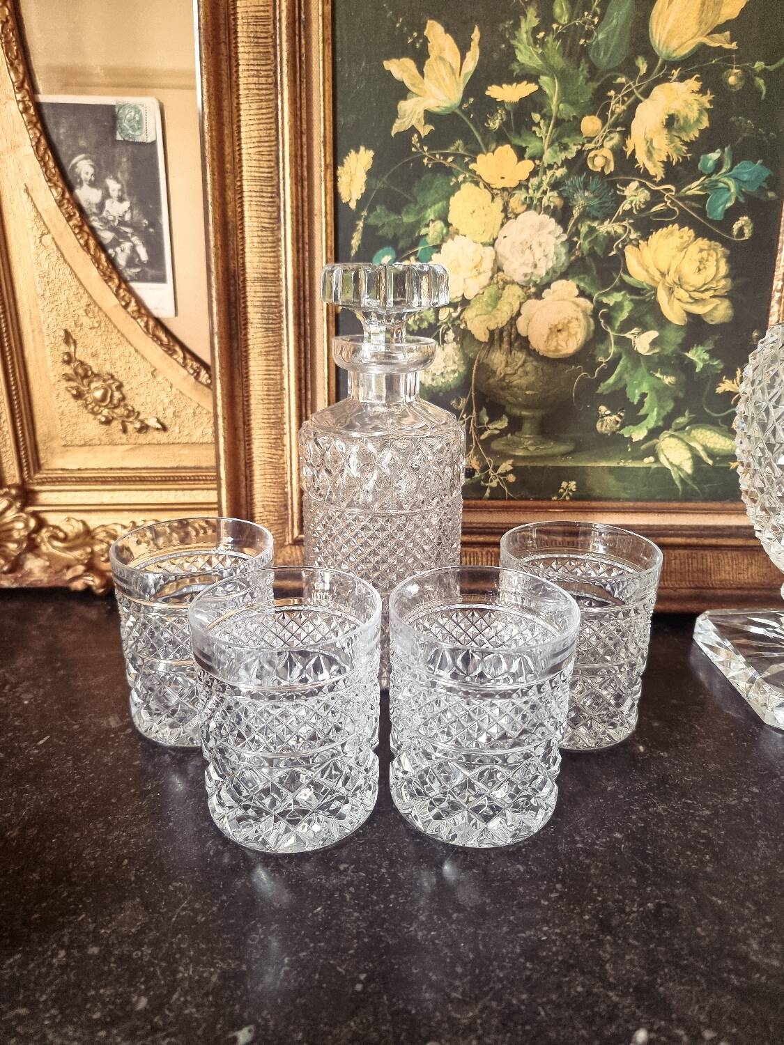 Service à whisky en cristal