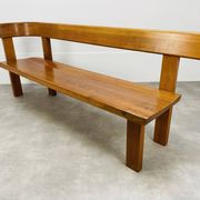 Banc d’angle Pierre Chapo S35 en orme
