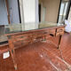 Double-sided administrative desk in oak.