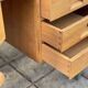 Vintage Industrial Style Office Desk and Chair