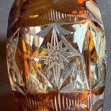 Amber Crystal Vase – Bohemia