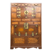 Commode Tansu antique, Corée, début du 20e siècle