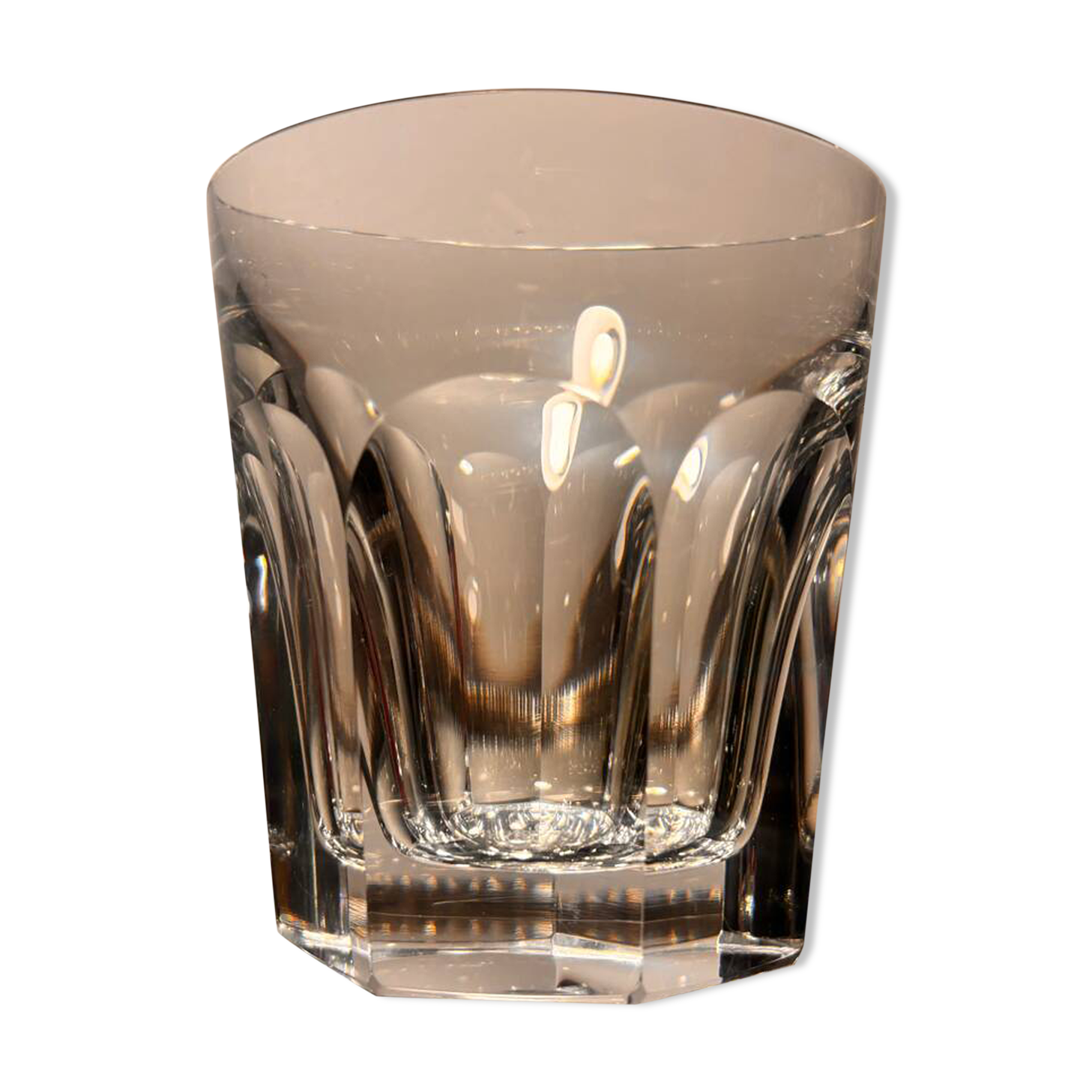 Goblet Baccarat whiskey Harcourt 1841 signed